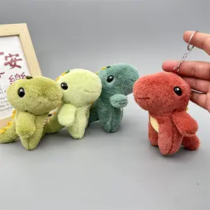 Chaveiro de pelúcia para brinquedos de dinossauro, mini-dinossauro de pelúcia feito de fábrica, mascote animal, pelúcia, pelúcia, pelúcia, pelúcia, pelúcia, pelúcia, pelúcia, pelúcia, pelúcia, Kawaii