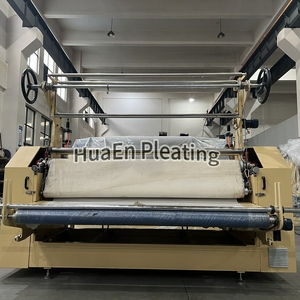 Machine à plisser HuaEn HE-217-B pour tissu, nouvelle utilisation domestique et usine de fabrication pour le plissage des tissus - Product Image 2