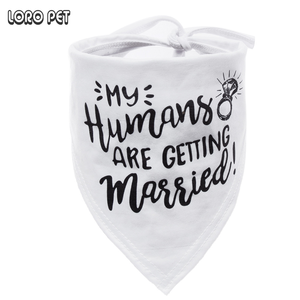 Marchio di lusso di Design regolabile sciarpa per cani di alta qualità accessorio per abbigliamento per cani Bandana all'ingrosso - Product Image 4