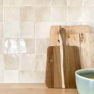 Piastrelle in Osso di Marocco 10x10 Cm 8 Mm Lucide con Bordi Irregolari - Product Image 5