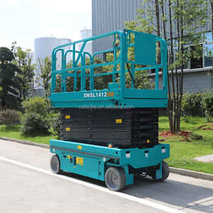 SWSL1412HD 电动剪叉式升降机 液压驱动高空作业平台，适用于室内室外维护，工作高度14米 - Product Image 5