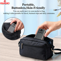 Adaptateur de voyage international ultra-fin Foxcan 10A 3 prises AC avec 3 prises USB-C + 1 prise USB-A pour ordinateur portable et téléphone portable