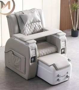 Cadeira de Spa para <span class=keywords><strong>Pedicure</strong></span> de Grau Comercial - Reclinável Ajustável com Funções de Massagem e Banho de Pés Retrátil para Uso em Salão de Beleza com Jato Sem Tubulação - Product Image 1