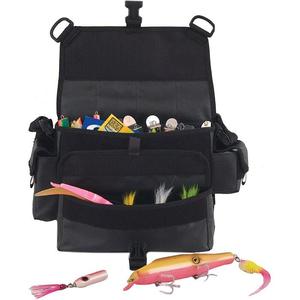 Nouvelle Pochette de Rangement pour leurres de pêche en polyester imperméable à trois couches, personnalisée, avec 5 tubes de protection - Product Image 1