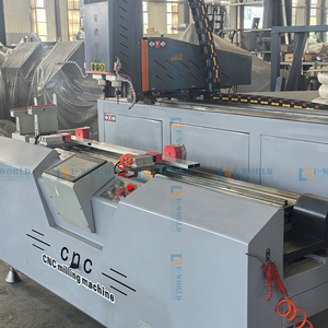 1500mm Double Head Aluminum Drilling and Milling Machine for Furniture <b>Hinge</b> and <b>Window</b> <b>Door</b> Making - Product Image 5