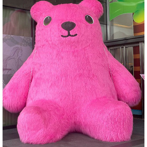 Modèle de personnage <span class=keywords><strong>animal</strong></span> <span class=keywords><strong>gonflable</strong></span> personnalisé en peluche, panda, décoration extérieure, poupées en peluche, gonflables publicitaires, panda - Product Image 4