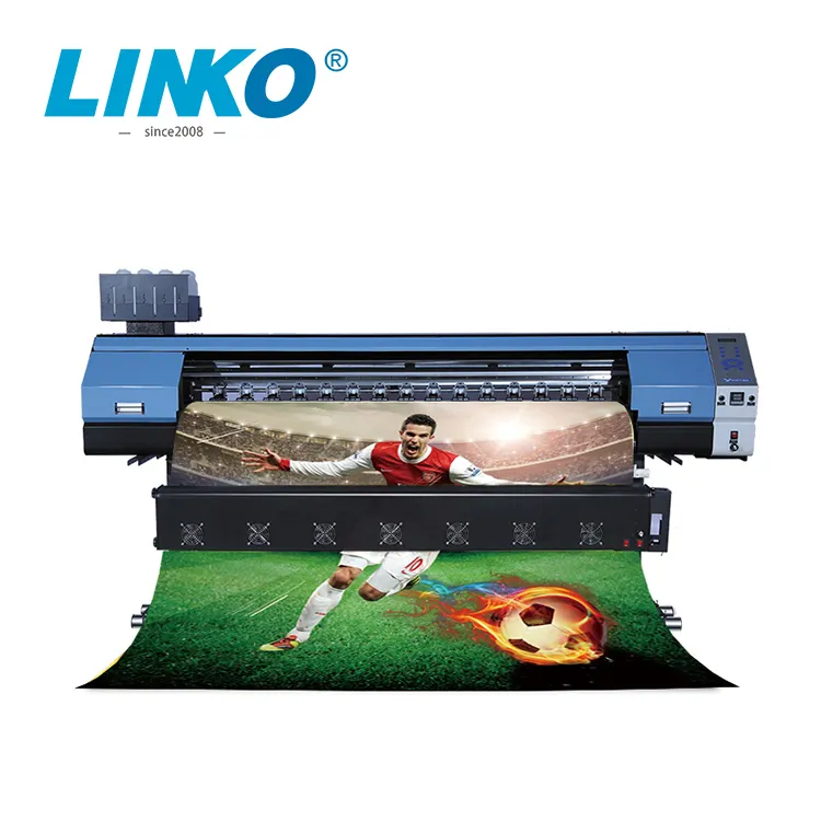 LINKO عالية الأداء حياة طويلة عالية الدقة طابعة نقل الحرارة طابعة تصعيد الصبغة على ورق حائط سيارة ورقة قماش