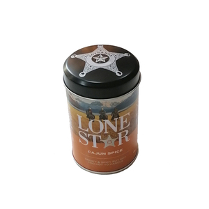<span class=keywords><strong>Cajun</strong></span>-agitador de lata para condimentos y especias, dispensador de hojalata para polvo de comino, tarro de metal - Product Image 1