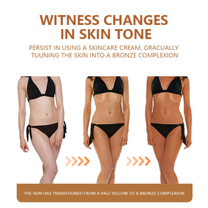 Gel de bronceado potente personalizado, aceite de piña, salsa para después del sol, vitamina C, loción de ayuda para tomar el sol dominante, nueva gelatina de bronceado extremo - Product Image 3