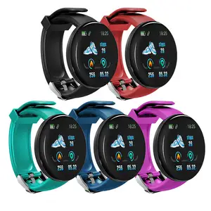 Round Ip67 Waterproof Touch Display Smart Bracelet Wristband Inteligente Smart Watch