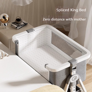 Commercio all'ingrosso <span class=keywords><strong>portatile</strong></span> multifunzionale culla in metallo letto per uso domestico e ospedaliero con Shaker incluso per camera da letto e Hotel - Product Image 3