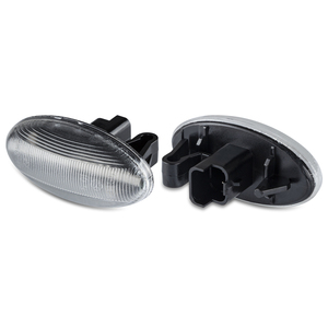Clignotant latéral ambré à LED pour <span class=keywords><strong>Peugeot</strong></span> <span class=keywords><strong>307</strong></span>, éclairage de voiture étanche et sans polarité, mise à niveau Plug & Play - Product Image 3