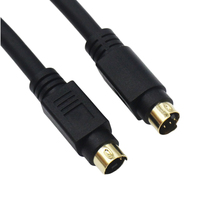 Hochwertiges kunden spezifisches Mini-Din-Verlängerung kabel 3 4 5 6 7 8 9 10-poliges Video kabel von Buchse zu Stecker für elektronische Anwendungen