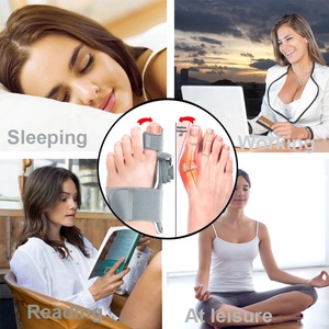 Nuevo Corrector de juanete Hallux Valgus para mujeres y hombres, enderezador de dedos de juanete ortopédico, férula ajustable para juanete HA02112 - Product Image 6