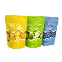 ASUWANT Herbruikbare Staande Plastic Verpakking 2 OZ Wit Zwart Ritszakje Geurdicht Mylar Zakje