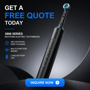 Venta al por mayor impermeable IPX7 <span class=keywords><strong>barato</strong></span> <span class=keywords><strong>Oral</strong></span> giratorio <span class=keywords><strong>B</strong></span> USB inductivo recargable <span class=keywords><strong>cepillo</strong></span> de dientes eléctrico - Product Image 6