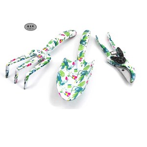 Herramientas de jardín de flores de alta calidad, 3 juegos de estampados coloridos que incluyen pala, rastrillo y tijeras - Product Image 6