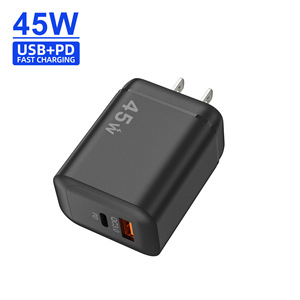 <span class=keywords><strong>Adaptador</strong></span> de Corriente de Carga Rápida AC20W con Carcasa Plateada en Aerosol, 5V2A12W, USB+PD QC3.0 para Teléfonos Móviles Android - Product Image 3