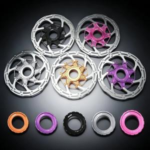 Rotor de frein à <span class=keywords><strong>disque</strong></span> flottant RIRO pour vélo, blocage central, 140 mm/<span class=keywords><strong>160</strong></span> mm, dissipation thermique, rotor de frein à <span class=keywords><strong>disque</strong></span> pour vélo de route et de montagne, CNC - Product Image 6