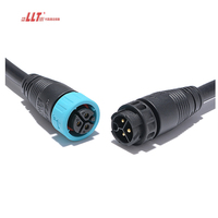 Conector de Cable Macho a Hembra de 3 Pines para Aviación M19 IP67 Impermeable de 2, 4, 5, 6, 7 y 8 Pines