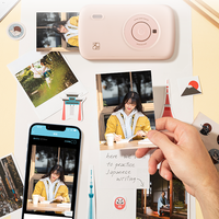 HPRT 2023 Nouvelles Idées de Produits Mini Imprimante Photo Smartphone Portable DIY 800mAh Dye Sublimation Style Couleur Modèle CP2100
