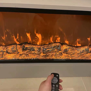 Chimenea <span class=keywords><strong>de</strong></span> calefacción eléctrica 3D Quema <span class=keywords><strong>de</strong></span> madera Chimenea <span class=keywords><strong>de</strong></span> 40 pulgadas Simulación Llama Tv <span class=keywords><strong>Pared</strong></span> Calefacción incorporada Chimenea eléctrica - Product Image 2
