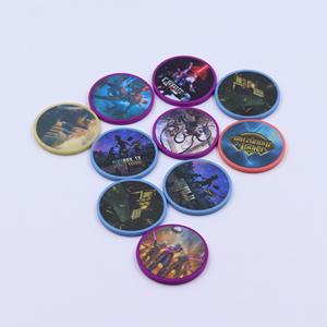 Casino <b>Clay</b> Sticker Poker Chips Custom Aluminium Poker Chip <b>Set</b> PS Token - Product Image 2