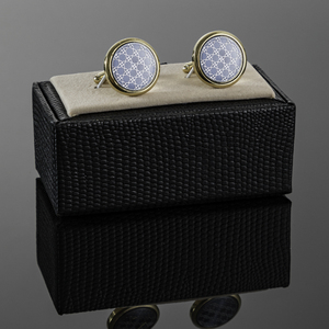 Sẵn Sàng Vận Chuyển Quà Tặng Đám Cưới Hoa Văn Tròn Mạ Vàng Giá Rẻ Cho Nam Khuy Măng Sét Nhà Máy Trung Quốc Bán Buôn - Product Image 6