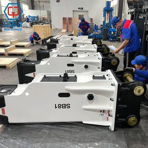 Guchuan tất cả SB loạt 20 tấn máy xúc búa gcb220s sb81 thủy lực Rock Breaker cho bê tông đá phá hủy búa - Product Image 2
