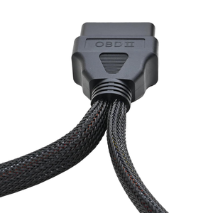 Cavo sdoppiatore OBD2 a Y, 1 maschio 2 femmine, adattatore cablaggio OBDII, rame argentato, 16 pin, prolunga OBD II J1962 per auto - Product Image 3