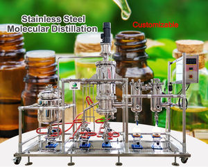 Évaporateur à film essuyé direct d'usine Le traitement sous vide poussé élimine les résidus de solvant des extraits de plantes concentrés - Product Image 2