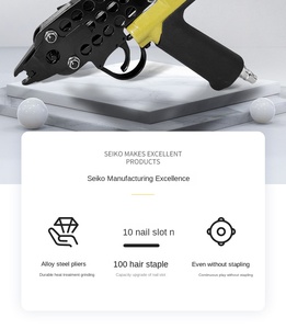 Pistola Neumática para Anillos en C AirClaw de Grado Industrial C24 15ga, 23.9mm, C7E, Capacidad de 100, 1/2 a 2 Pulgadas, Garantía de Un Año - Product Image 6