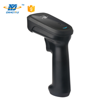 Lecteur de codes à barres USB DS5220B-2D Lecteur de codes QR sans fil 2D avec écran pour vibration BT et conception portable en stock