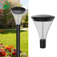 Luminarias LED de Poste para Jardín, Estilo Retro Europeo, de Alta Potencia (30W, 50W, 60W), de Aluminio, con Clasificación IP66, para Exteriores, Paisajismo y Jardinería
