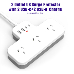 Power Strip mở rộng ổ cắm 3 Ổ cắm chuyển đổi <span class=keywords><strong>plug</strong></span>-in Board hộ gia đình đa chức năng ổ cắm với cổng sạc USB - Product Image 5