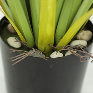 Hierba de cebolla Artificial para exteriores, hierba de 150 cm con olla, decoración del hogar, planta pequeña al por mayor para el mercado - Product Image 5