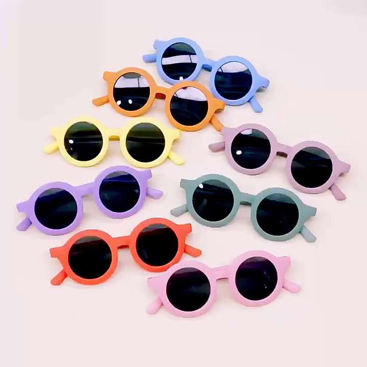 Cute Kids Sunglasses Children Glasses Year Old Girls Boy Toddler Lovely  Baby Cute Small Face Sunglasses