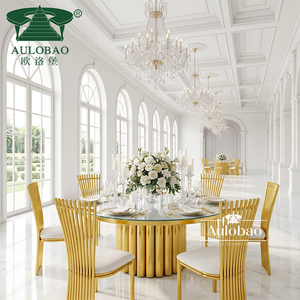 Silla de Comedor para Exteriores con Respaldo Alto, Estructura de Acero Inoxidable, Blanca y Dorada - Product Image 5