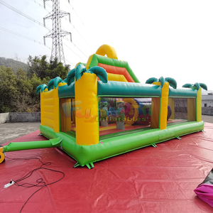 Castillo Inflable Comercial con Tobogán y Zona de Juegos para Niños - Product Image 4