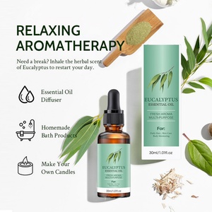 Huile Essentielle d'Eucalyptus Multi-Usages 30ml en Gros pour Soins Quotidiens des Cheveux, de la Peau et Hydratation Corporelle – Arôme Frais - Product Image 3