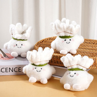 Vente en gros de porte-clés poupée pendentif en peluche de badminton style petit livre rouge porte-clés poupée boule de coton créatif