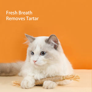 Silver Vine Mainan Kucing Catnip Interaktif Berkualitas Tinggi Grosir Lucu 2025 Aksesoris Baru Grosir Tongkat Penggaruk - Product Image 1