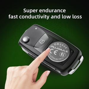 Pilas <span class=keywords><strong>de</strong></span> Botón <span class=keywords><strong>de</strong></span> Litio PUJIMAX CR2032 <span class=keywords><strong>de</strong></span> 3V para Relojes, Calculadoras y Relojes Despertadores - en Existencia 5 Piezas/Tarjeta - Product Image 2