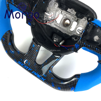 Volant en fibre de carbone avec LED personnalisées pour Dodge, accessoires pour voitures Dodge Charger Challenger Hellcat SRT RT 392 Scat-pack