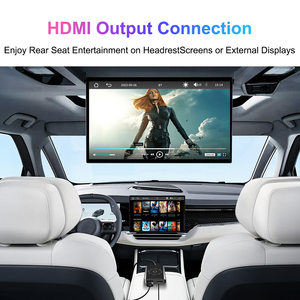 Boîtier Android Carplay sans fil Rhythm 4G 32G double 5G Wifi BT sortie vidéo USB lecteur multimédia - Product Image 6