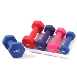 <span class=keywords><strong>Mancuernas</strong></span> de Hierro Fundido con Revestimiento de Goma <span class=keywords><strong>para</strong></span> Mujer, Multicolor, Aparato de Relajación Muscular - Product Image 2