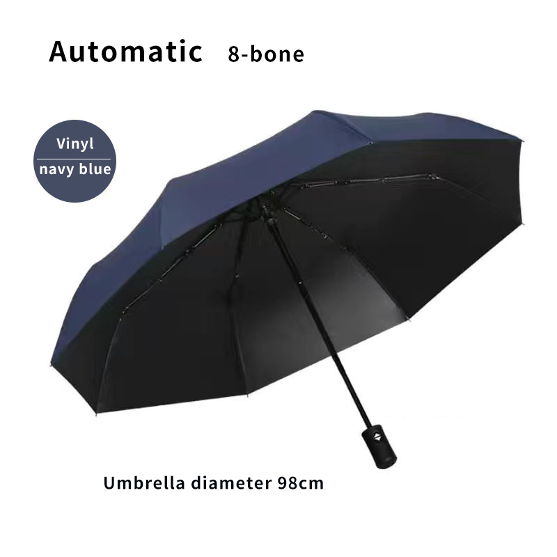 Bleu marine-vinyle 8 os automatique