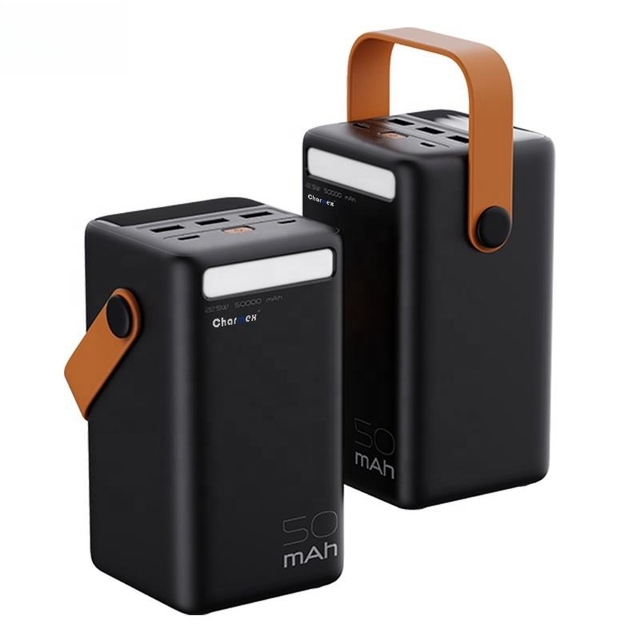 Universal Pd 65W Powerbank Laptop Power Bank 50000Mah Portable Fast Charging Power Banks for Outdoors Camping for Laptop