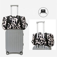 Sac à bandoulière pour femme, imprimé léopard rose, camouflage, de bonne qualité, imperméable, fourre-tout, séchage et humide, Logo personnalisé