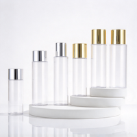 Bouteilles cosmétiques en PET PP 100ml-500ml Contenants cylindriques vides Emballage cosmétique Lotion Tonique Sérum Soins de la peau